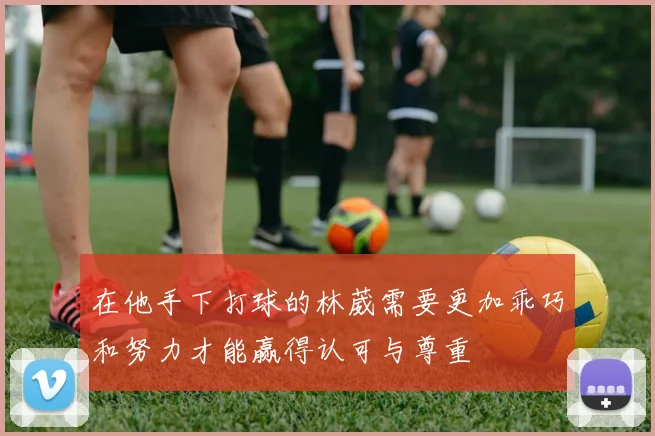 在他手下打球的林葳需要更加乖巧和努力才能赢得认可与尊重